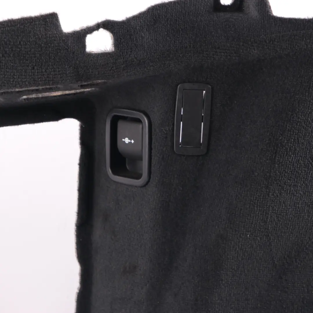 Trunk Trim Boot Side Cover Panel Left N/S Luggage Anthracite to BMW F36 with Part number 7337223 BMW F36 Trunk Trim Boot Side Cover Panel Left N/S Luggage Anthracite - SKU 7337223 - Part number 7337223