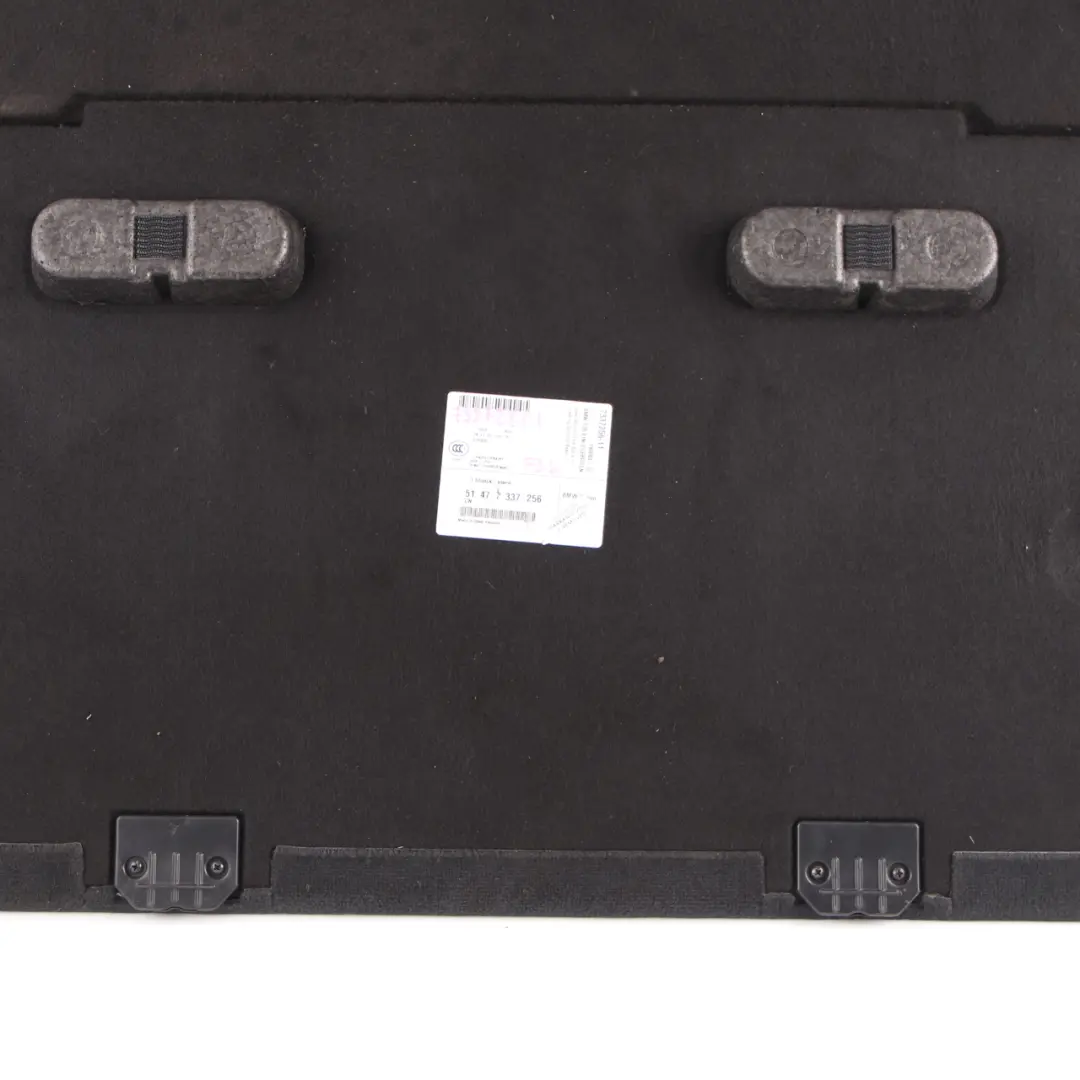 BMW F36 Boot Trunk Floor Touring Carpet Luggage Compartment Black - SKU 7337281-1 - Part number 7337281