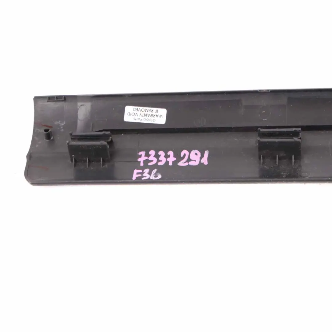 Striscia Di Copertura Ingresso Interno Anteriore Sinistro Destro per BMW F36 con numero di parte 7337291 BMW F36 Striscia Di Copertura Ingresso Interno Anteriore Sinistro Destro - SKU 7337291 - Numero di parte 7337291