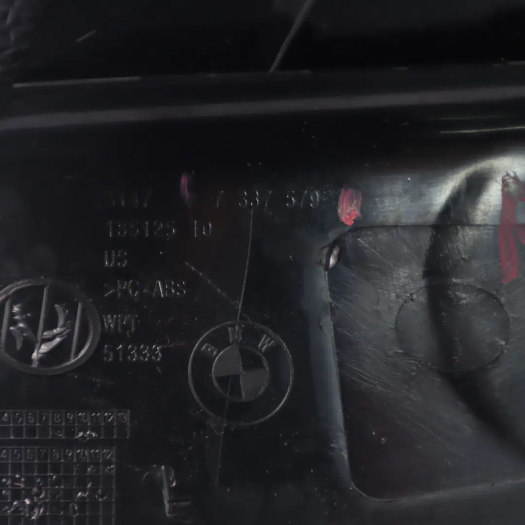 Säulen abdeckung unten links Säule Innenverkleidung Schwarz für BMW X4 F26 D mit Teilenummer 7337579 BMW X4 F26 D Säulen abdeckung unten links Säule Innenverkleidung Schwarz - SKU 7337579 - Teilenummer 7337579