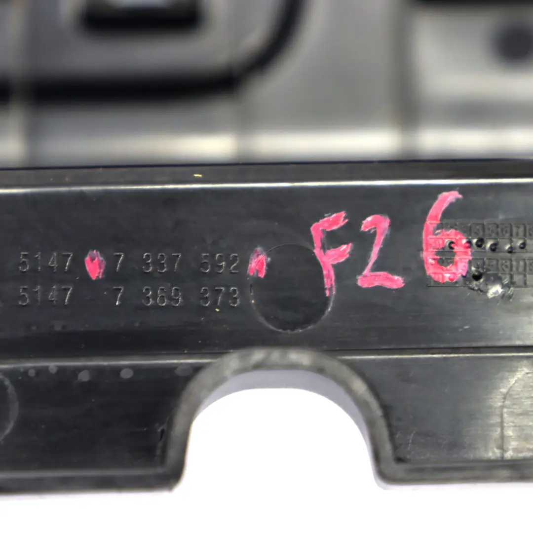 Chargement Cache seuil Bordure Coffre Plancher Panneau Arrière pour BMW X4 F26 à propos du numéro de pièce 7337592 BMW X4 F26 Chargement Cache seuil Bordure Coffre Plancher Panneau Arrière - SKU 7337592 - Numéro de pièce 7337592