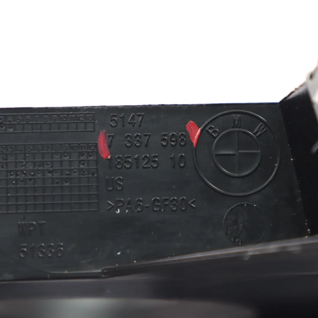 Support de fixation du panneau latéral du coffre pour BMW X4 F26 à propos du numéro de pièce 7337598 BMW X4 F26 Support de fixation du panneau latéral du coffre - SKU 7337598 - Numéro de pièce 7337598