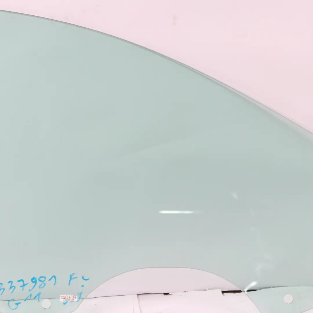 Door Window Glass Front Left N/S Door Glazing AS2 to BMW G11 with Part number 7337981 BMW G11 Door Window Glass Front Left N/S Door Glazing AS2 - SKU 7337981 - Part number 7337981