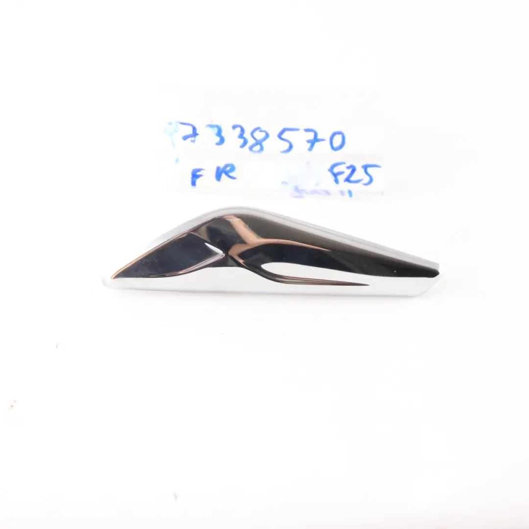 Osłona Zaślepka Kierunkowskazu Błotnik Prawy BMW F10 F11 LCI - SKU 7338570 - Numer Części 7338570