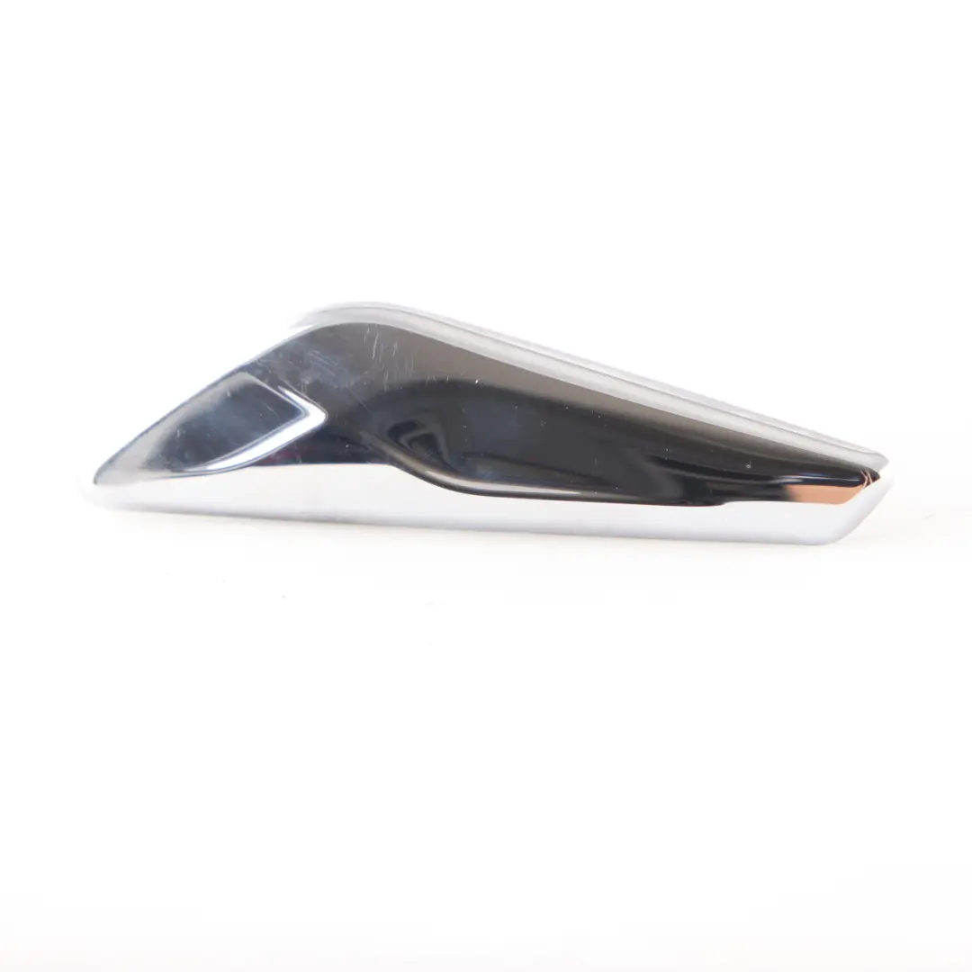 Fender Finisher Side Panel Front Right O/S Chrome Trim to BMW X3 F25 X4 F26 with Part number 7338570 BMW X3 F25 X4 F26 Fender Finisher Side Panel Front Right O/S Chrome Trim - SKU 7338570 - Part number 7338570