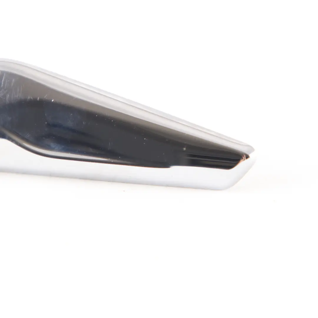 Fender Finisher Side Panel Front Right O/S Chrome Trim to BMW X3 F25 X4 F26 with Part number 7338570 BMW X3 F25 X4 F26 Fender Finisher Side Panel Front Right O/S Chrome Trim - SKU 7338570 - Part number 7338570