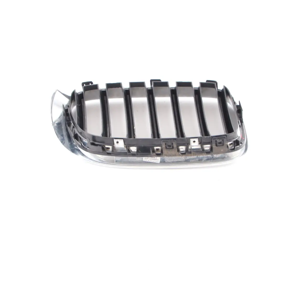 Front Stoßstange Kühlergrill Lufteinlass Niere Links Chrom für BMW X3 F25 mit Teilenummer 7338571 BMW X3 F25 Front Stoßstange Kühlergrill Lufteinlass Niere Links Chrom - SKU 7338571 - Teilenummer 7338571