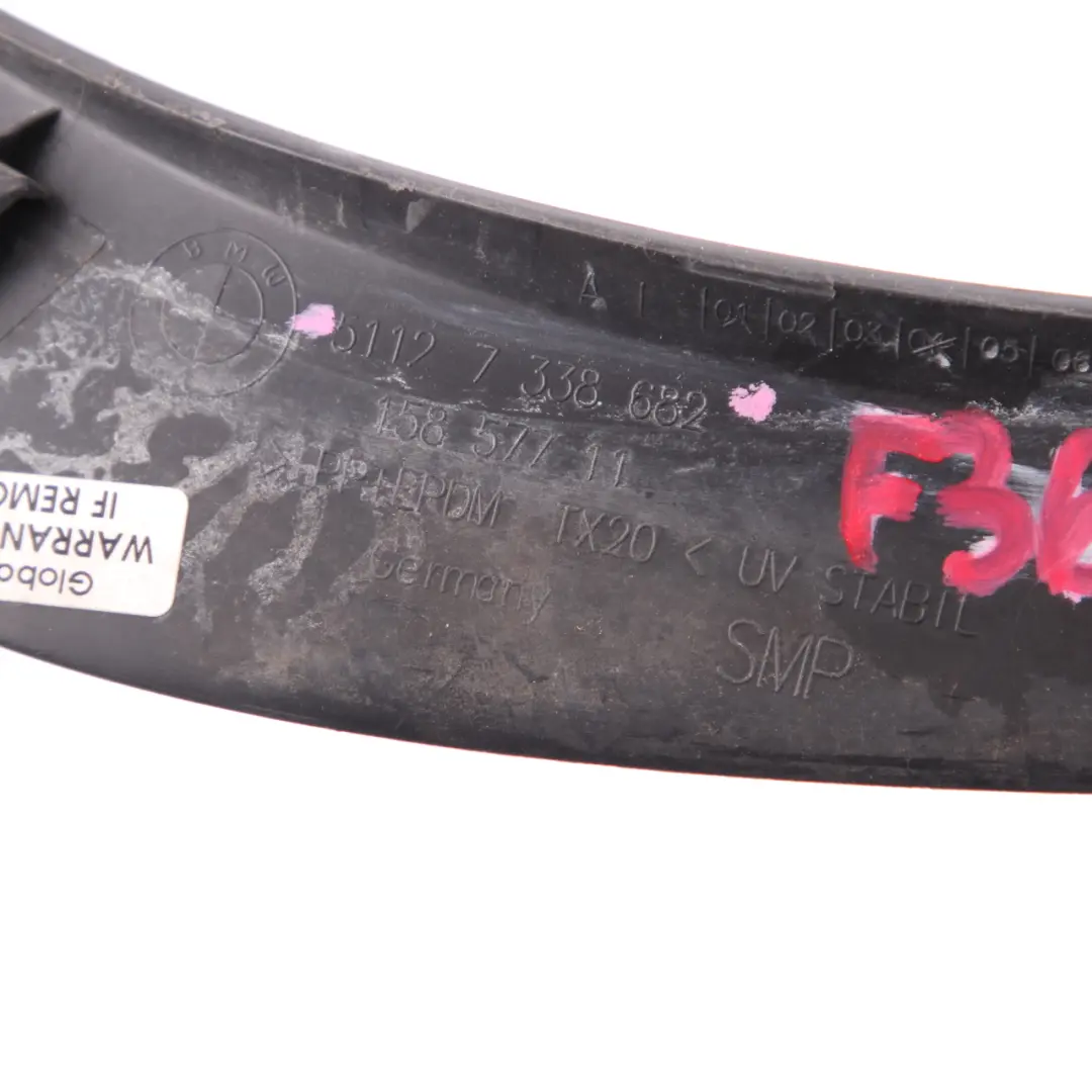 Rear Bumper Strip BMW F36 Gran Coupé Rubbing Strip Trim Cover Primed - SKU 7338682 - Part number 7338682