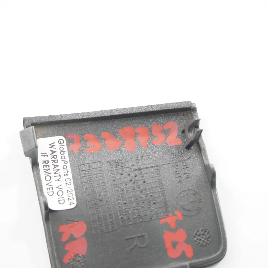 BMW X3 F25 Zaślepka Ucha Holowniczego Tylnego Zderzaka Spacegrau - SKU 7338752-SCG - Numer Części 7338752