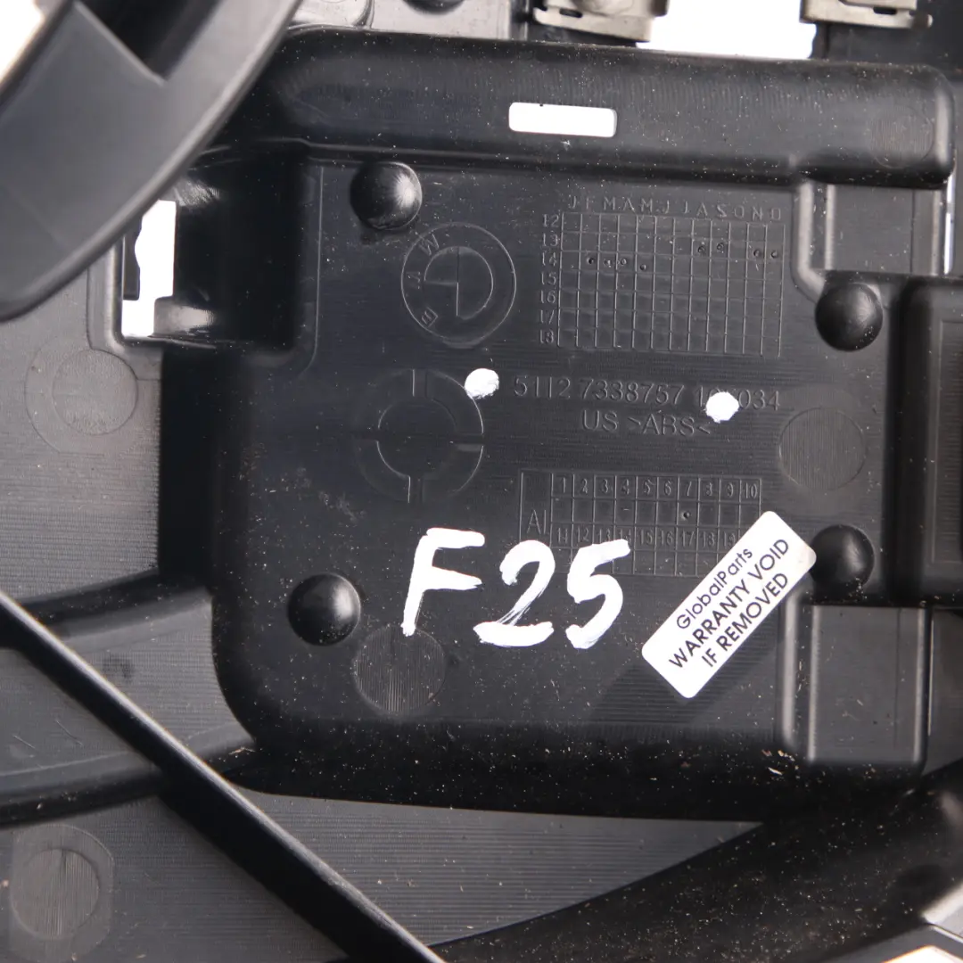 BMW X3 F25 Rear Bumper Left N/S Mounting Holder Center Carrier - SKU 7338757 - Part number 7338757