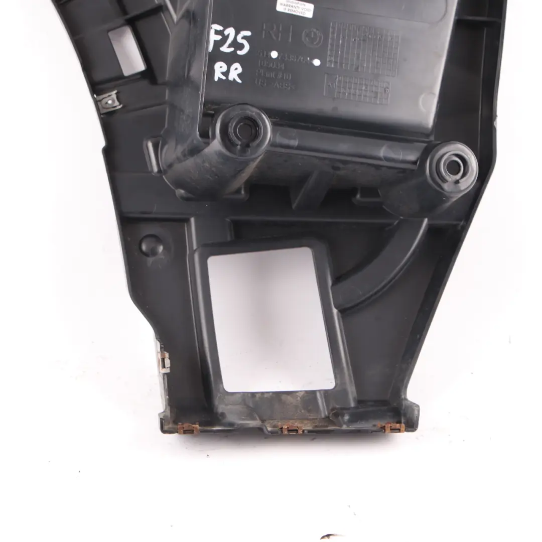BMW X3 F25 Support de montage de pare-chocs Guide arrière droit Support - SKU 7338764 - Numéro de pièce 7338764