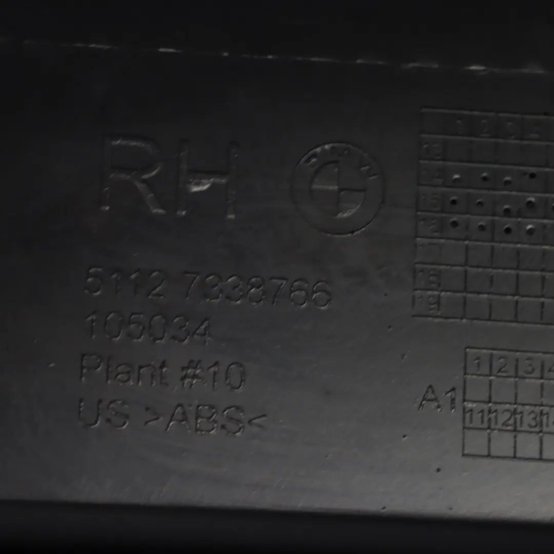 Support de montage du pare-chocs arrière guidage Droit pour BMW X4 F26 à propos du numéro de pièce 7338766 BMW X4 F26 Support de montage du pare-chocs arrière guidage Droit - SKU 7338766 - Numéro de pièce 7338766