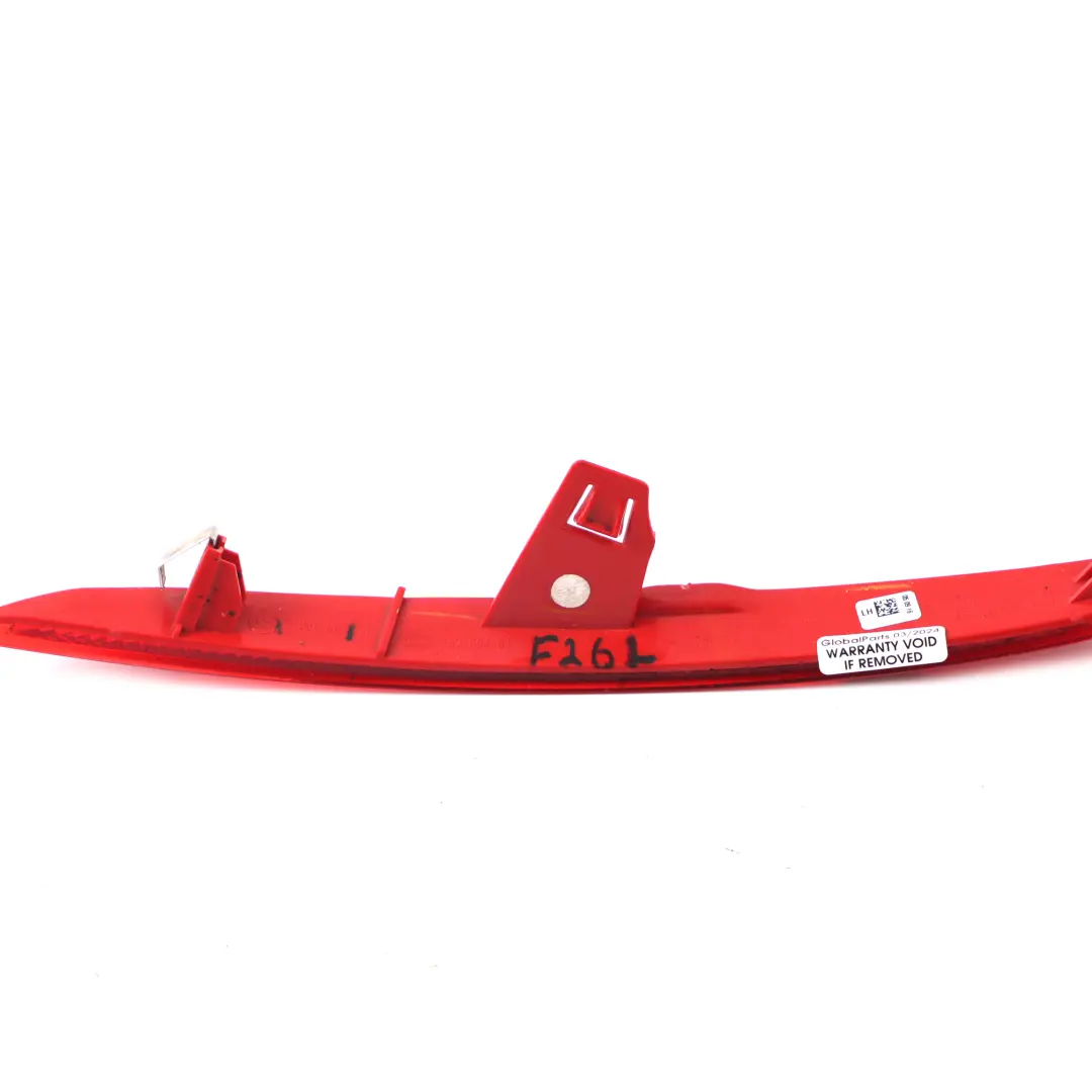 Pare-chocs Réflecteur Arrière Gauche Rouge pour BMW X4 F26 à propos du numéro de pièce 7338807 BMW X4 F26 Pare-chocs Réflecteur Arrière Gauche Rouge - SKU 7338807 - Numéro de pièce 7338807