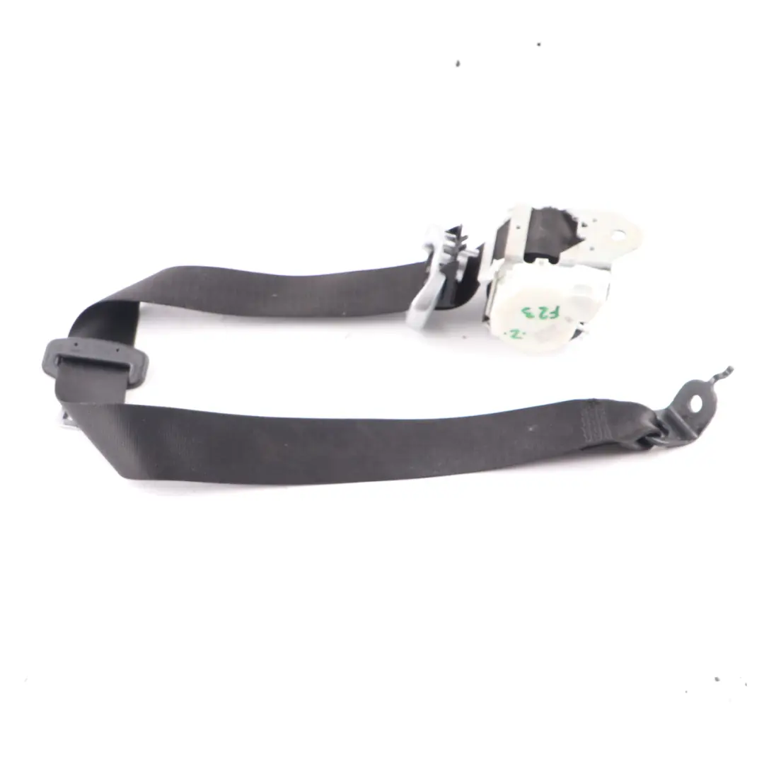 Belt Upper Safety Seatbelt Front Left N/S Black to BMW F23 Convertible Seat with Part number 7338943 BMW F23 Convertible Seat Belt Upper Safety Seatbelt Front Left N/S Black - SKU 7338943 - Part number 7338943