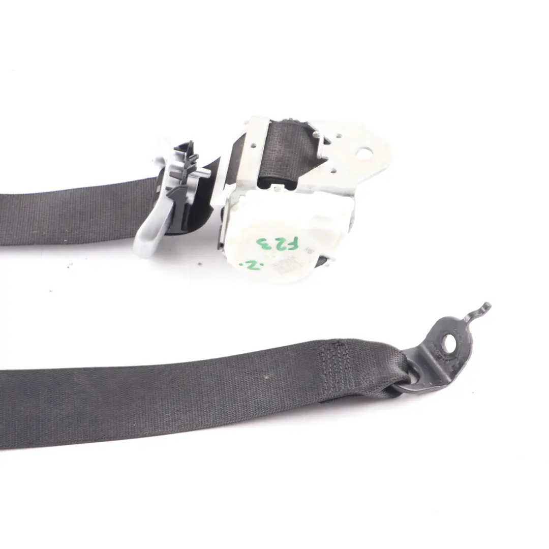 BMW F23 Cabrio Cintura di Sicurezza Superiore Anteriore Sinistra Nera - SKU 7338943 - Numero di parte 7338943
