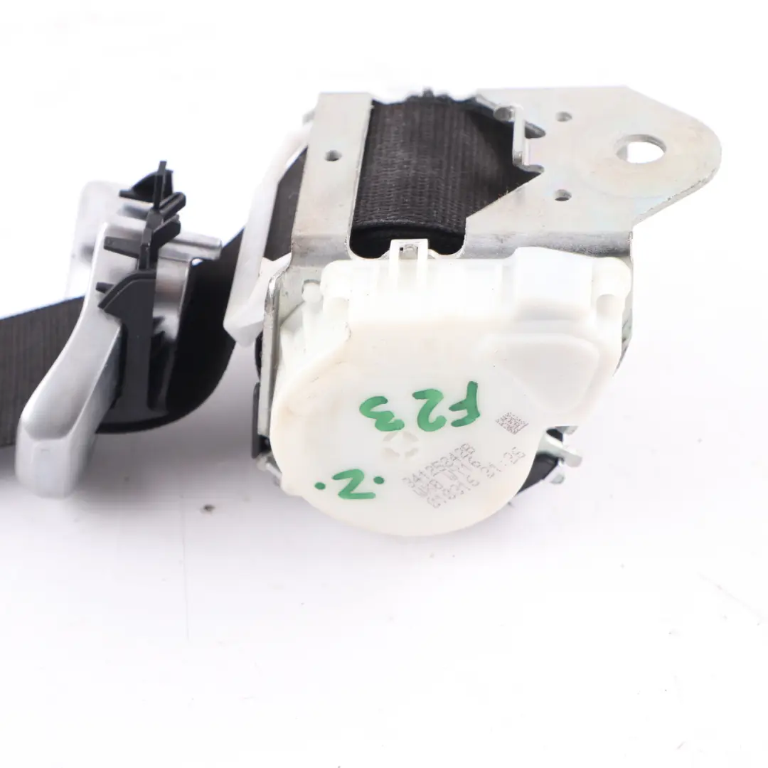 Belt Upper Safety Seatbelt Front Left N/S Black to BMW F23 Convertible Seat with Part number 7338943 BMW F23 Convertible Seat Belt Upper Safety Seatbelt Front Left N/S Black - SKU 7338943 - Part number 7338943