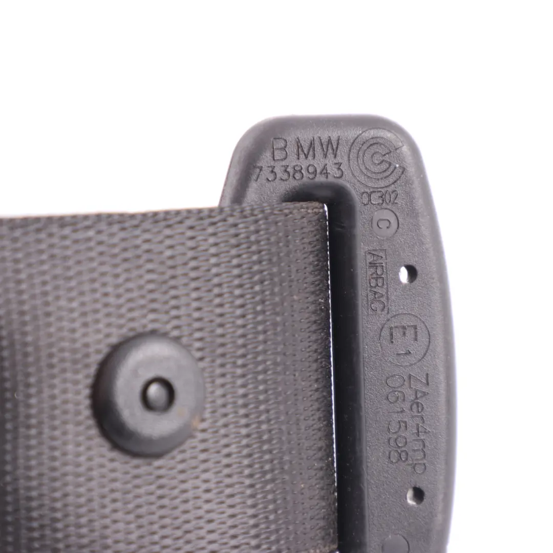 BMW F23 Convertible Seat Belt Upper Safety Seatbelt Front Left N/S Black - SKU 7338943 - Part number 7338943