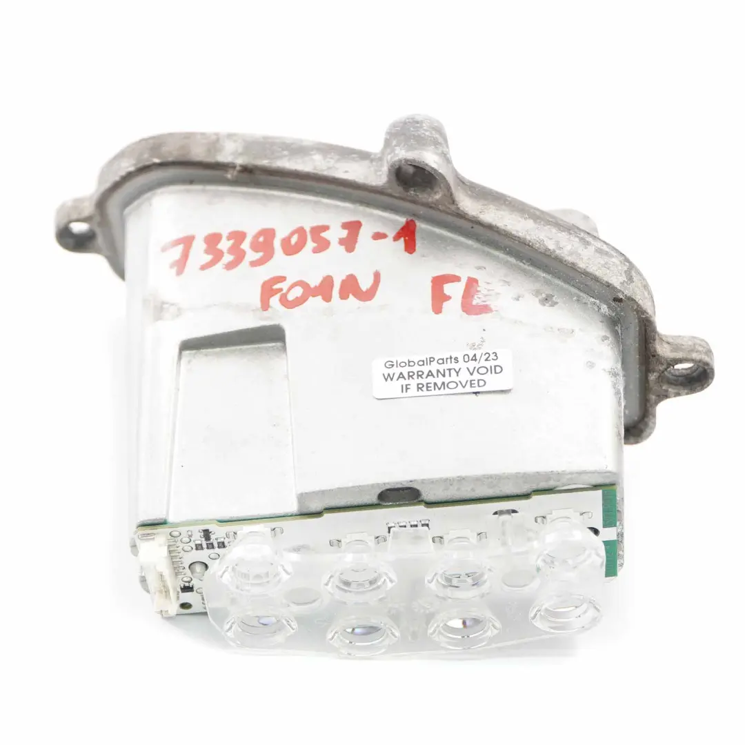 Faro anteriore sinistro Inserto per faro a LED per BMW F01 F02 LCI con numero di parte 7339057 BMW F01 F02 LCI Faro anteriore sinistro Inserto per faro a LED - SKU 7339057-1 - Numero di parte 7339057