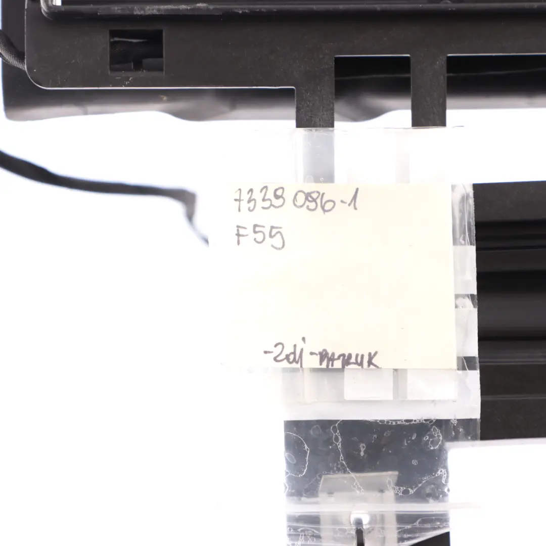 Front Air Duct With Flap Control Cooling Radiator Duct to Mini Cooper F55 with Part number 7339096 Mini Cooper F55 Front Air Duct With Flap Control Cooling Radiator Duct - SKU 7339096-1 - Part number 7339096