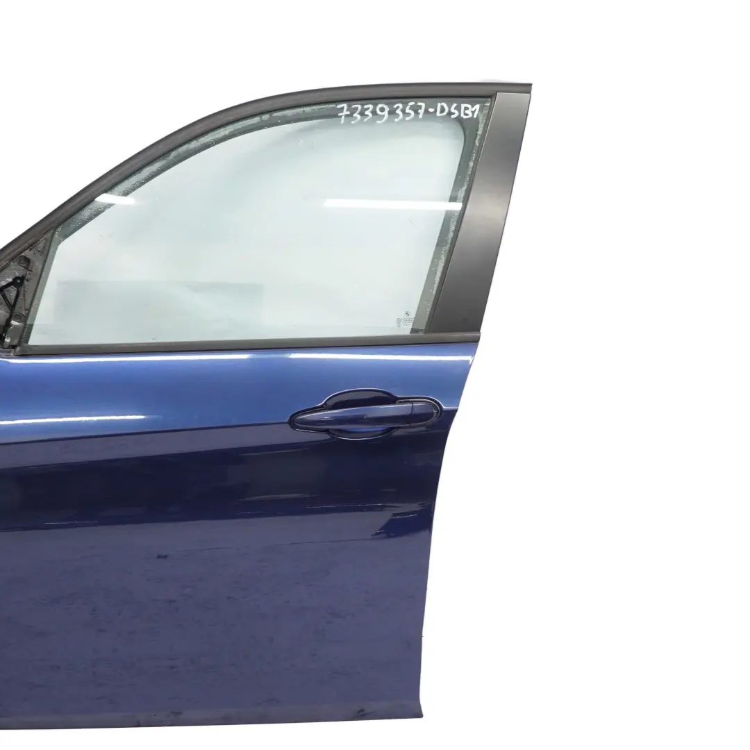 Tür Vorne Links Tiefseeblau Blau Metallic - A76 für BMW X1 E84 mit Teilenummer 7339357 BMW X1 E84 Tür Vorne Links Tiefseeblau Blau Metallic - A76 - SKU 7339357-DSB1 - Teilenummer 7339357