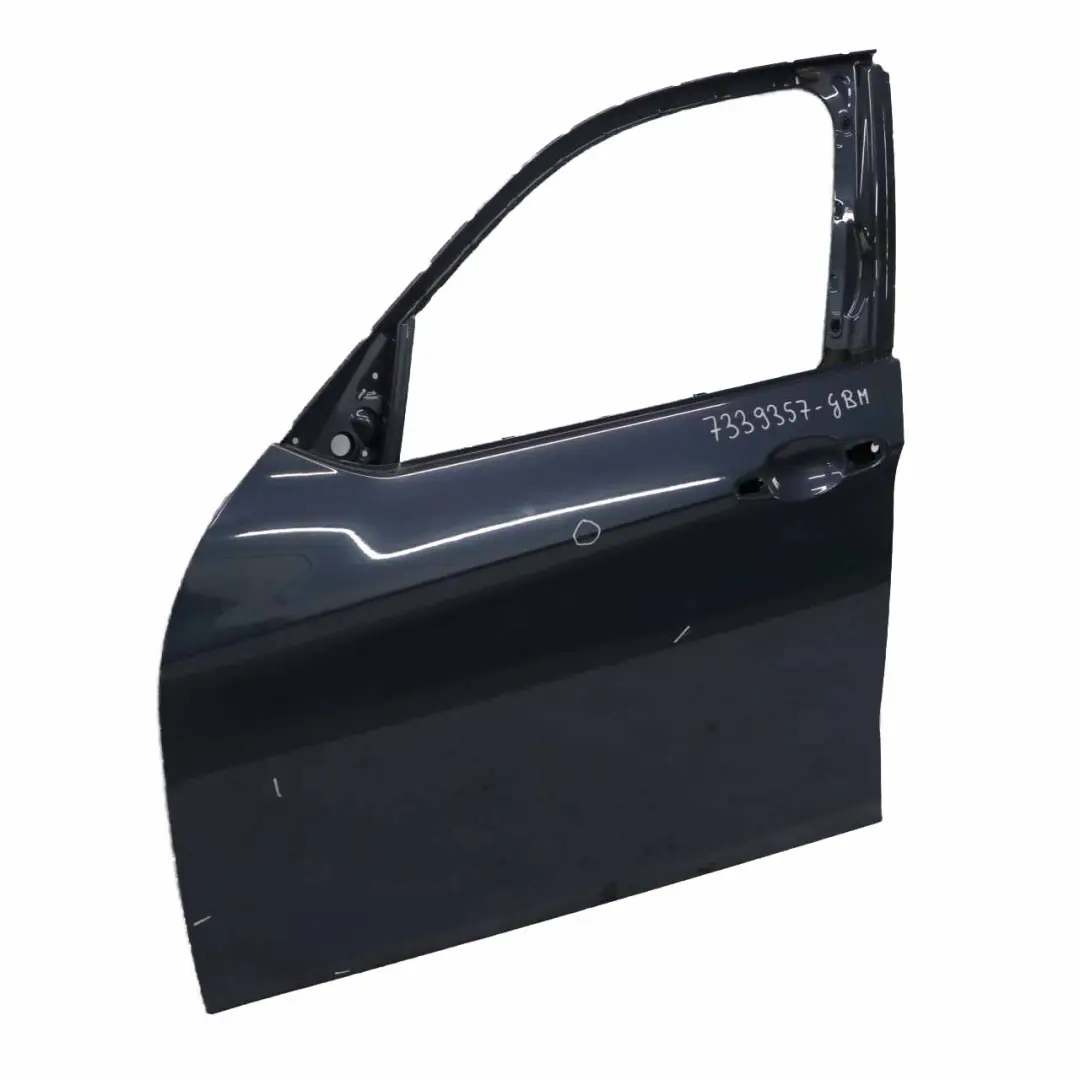 BMW X1 E84 Door Front Left N/S Graphitblau Graphite Blue Metallic - B07 - SKU 7339357-GBM - Part number 7339357