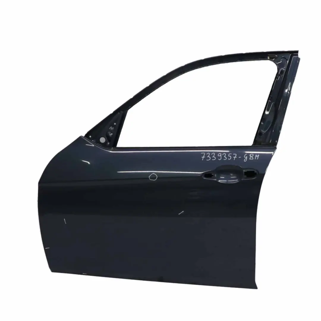 BMW X1 E84 Door Front Left N/S Graphitblau Graphite Blue Metallic - B07 - SKU 7339357-GBM - Part number 7339357