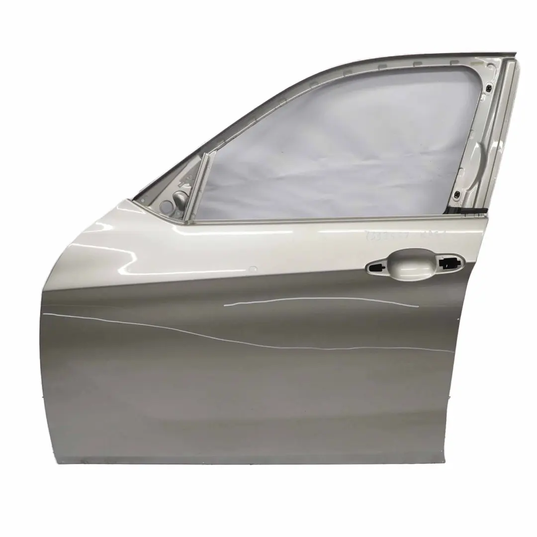 BMW X1 E84 Door Front Left N/S Kaschmirsilber Cashmere Silver Metallic - A72 - SKU 7339357-KAS1 - Part number 7339357
