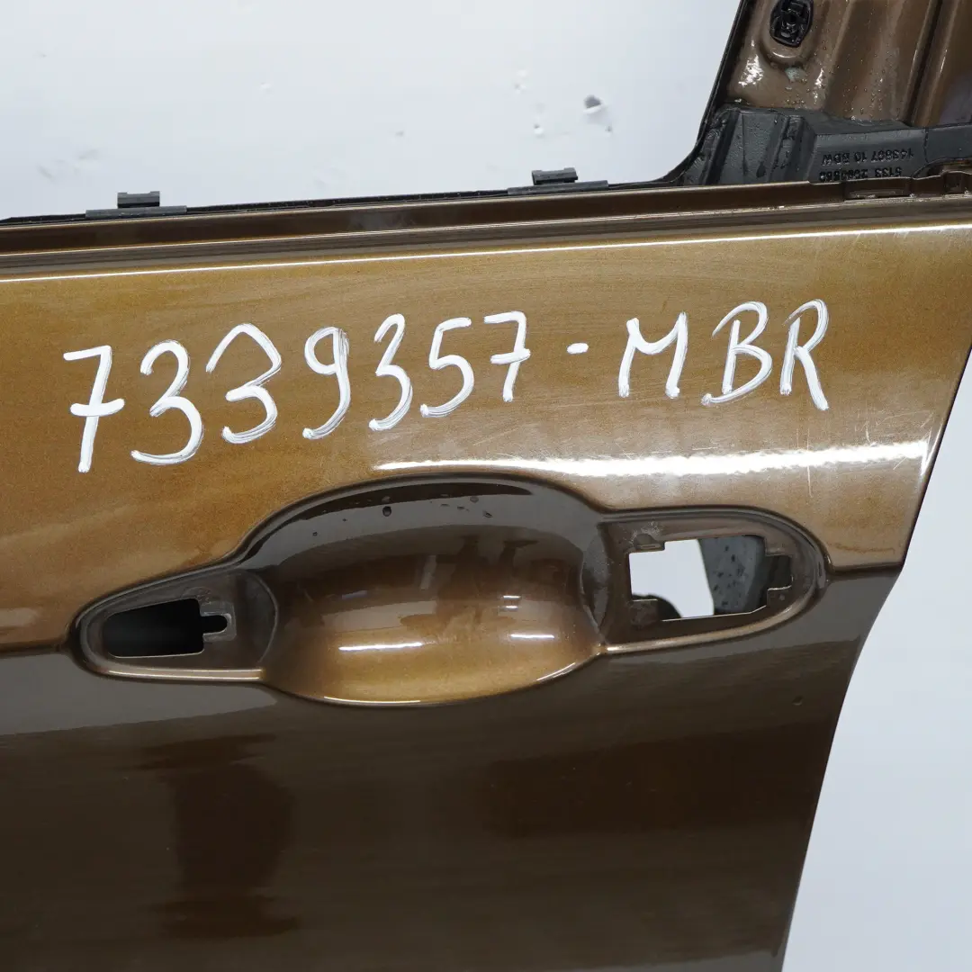 Drzwi Lewy Przód Marrakesh Brown B09 do BMW X1 E84 o numerze 7339357 BMW X1 E84 Drzwi Lewy Przód Marrakesh Brown B09 - SKU 7339357-MBR - Numer Części 7339357