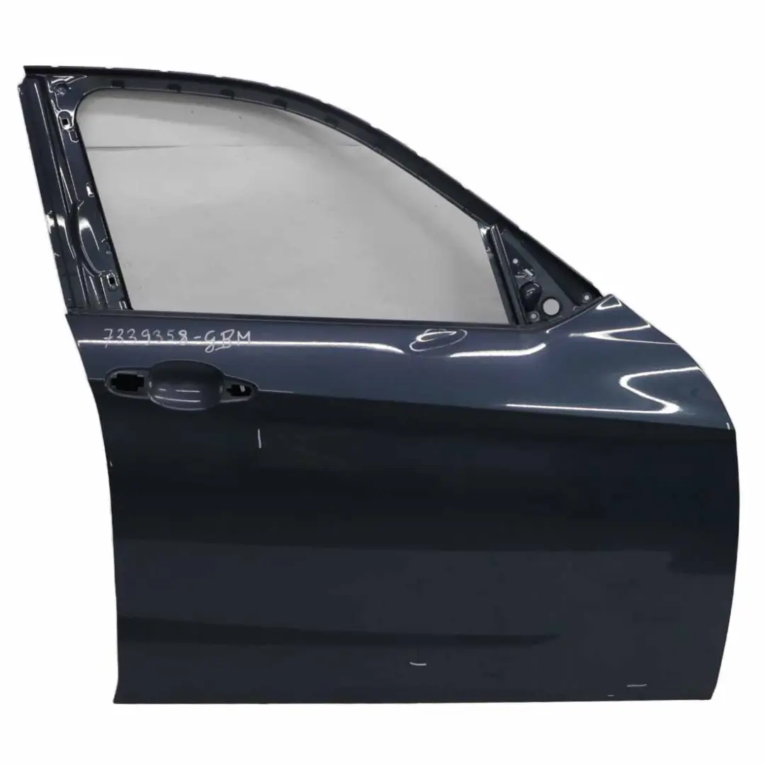 BMW X1 E84 Door Front Right O/S Graphitblau Graphite Blue Metallic - B07 - SKU 7339358-GBM - Part number 7339358