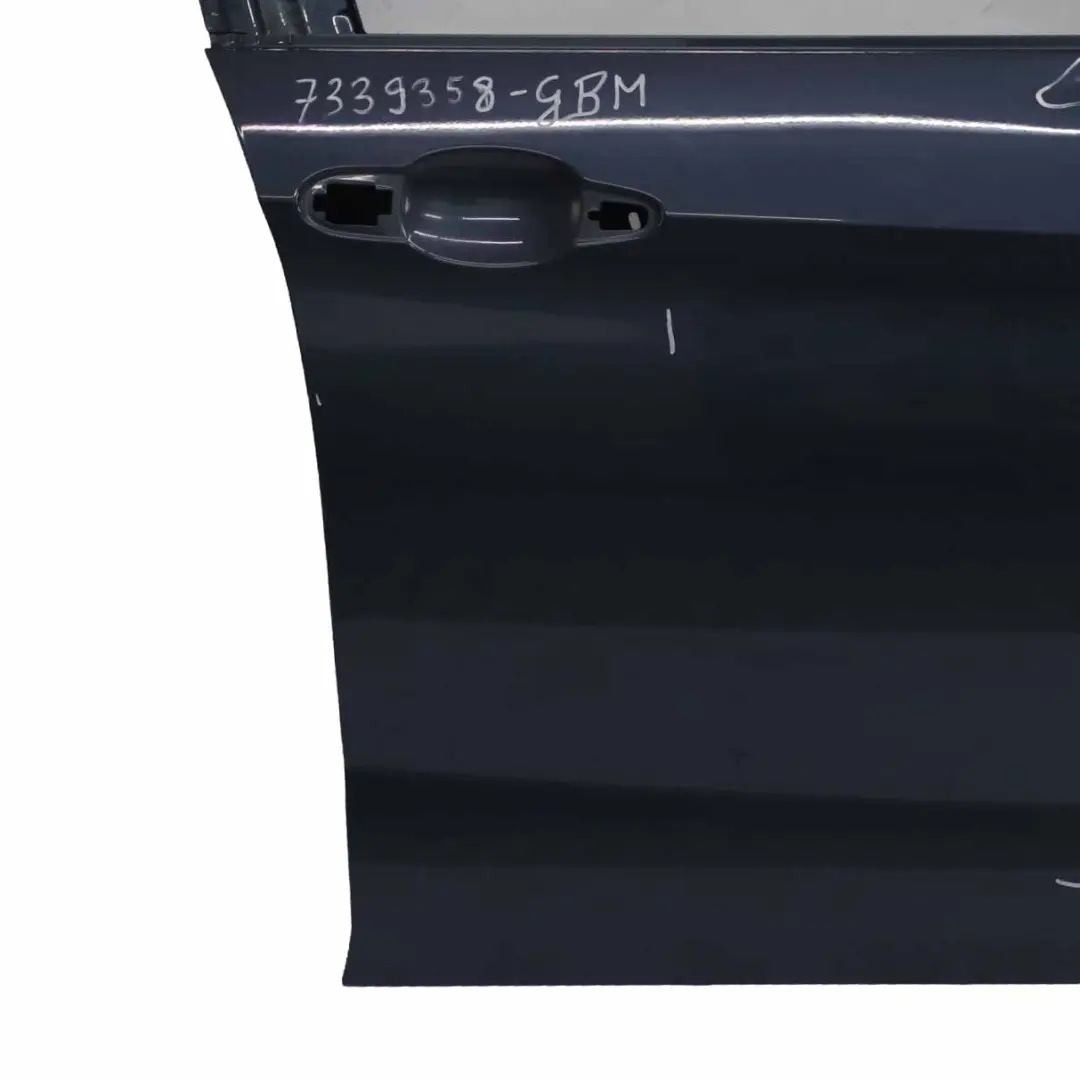 BMW X1 E84 Door Front Right O/S Graphitblau Graphite Blue Metallic - B07 - SKU 7339358-GBM - Part number 7339358