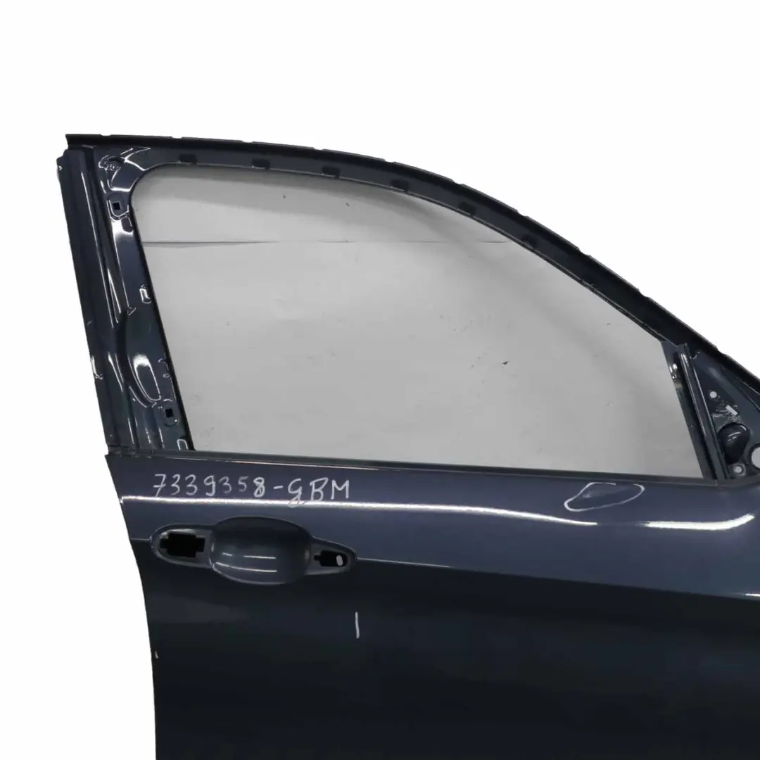 BMW X1 E84 Drzwi Prawe Przednie Graphitblau - B07 - SKU 7339358-GBM - Numer Części 7339358