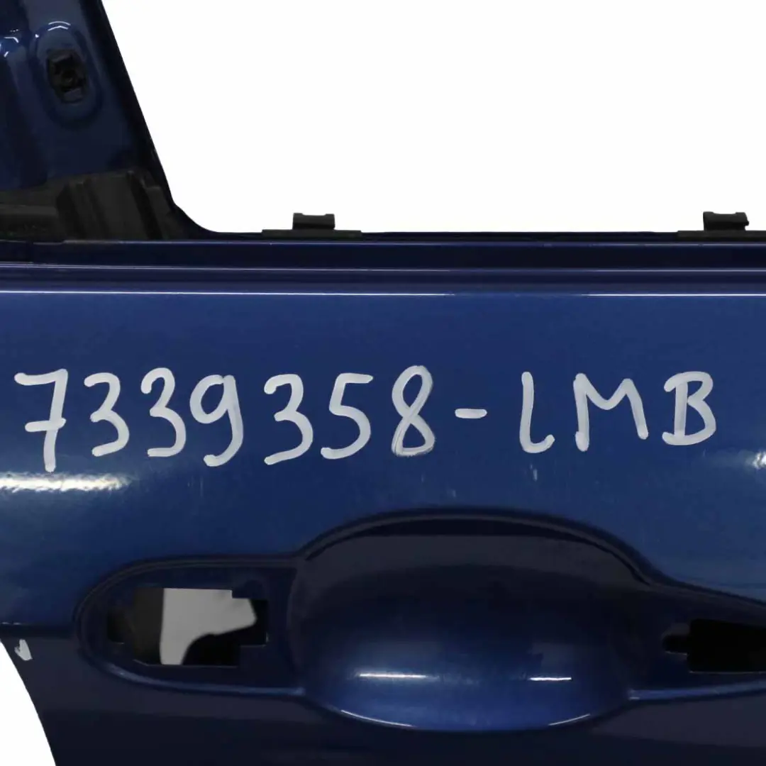 Porta anteriore destra Le Mans Blue Metallic - 381 per BMW X1 E84 con numero di parte 7339358 BMW X1 E84 Porta anteriore destra Le Mans Blue Metallic - 381 - SKU 7339358-LMB - Numero di parte 7339358
