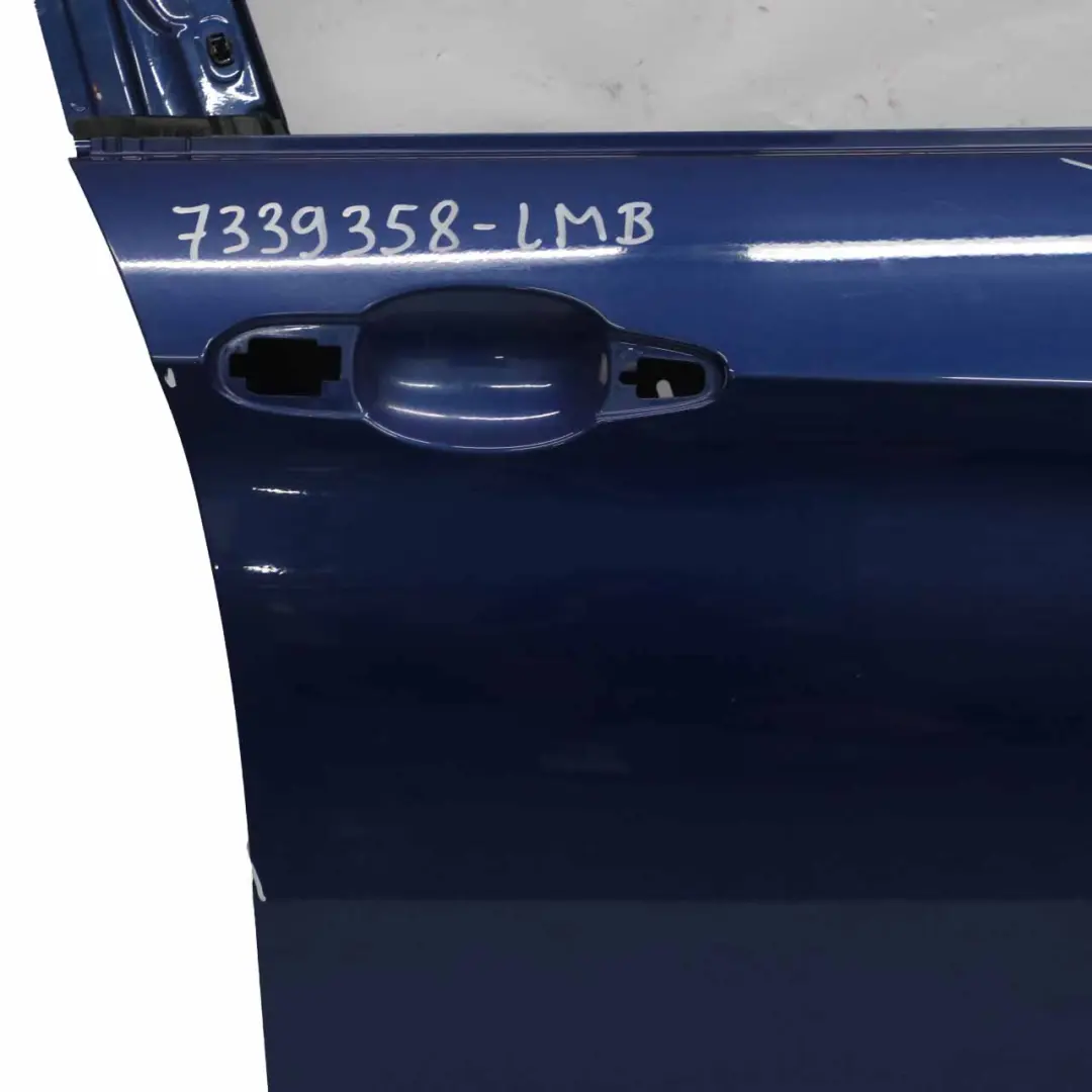 BMW X1 E84 Porta anteriore destra Le Mans Blue Metallic - 381 - SKU 7339358-LMB - Numero di parte 7339358