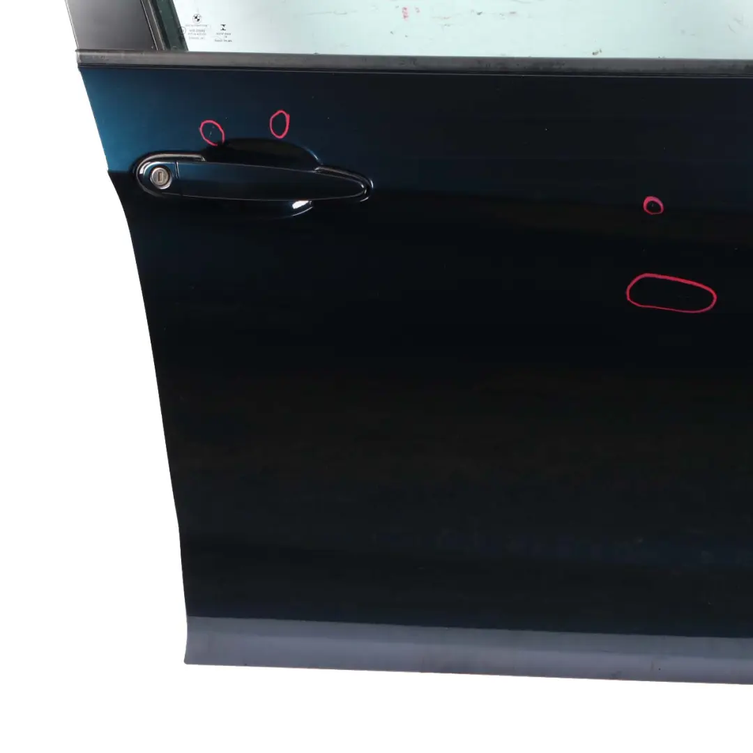 Door Front Right O/S Midnight Blue Metallic - B38 to BMW X1 E84 with Part number 7339358 BMW X1 E84 Door Front Right O/S Midnight Blue Metallic - B38 - SKU 7339358-MBM - Part number 7339358