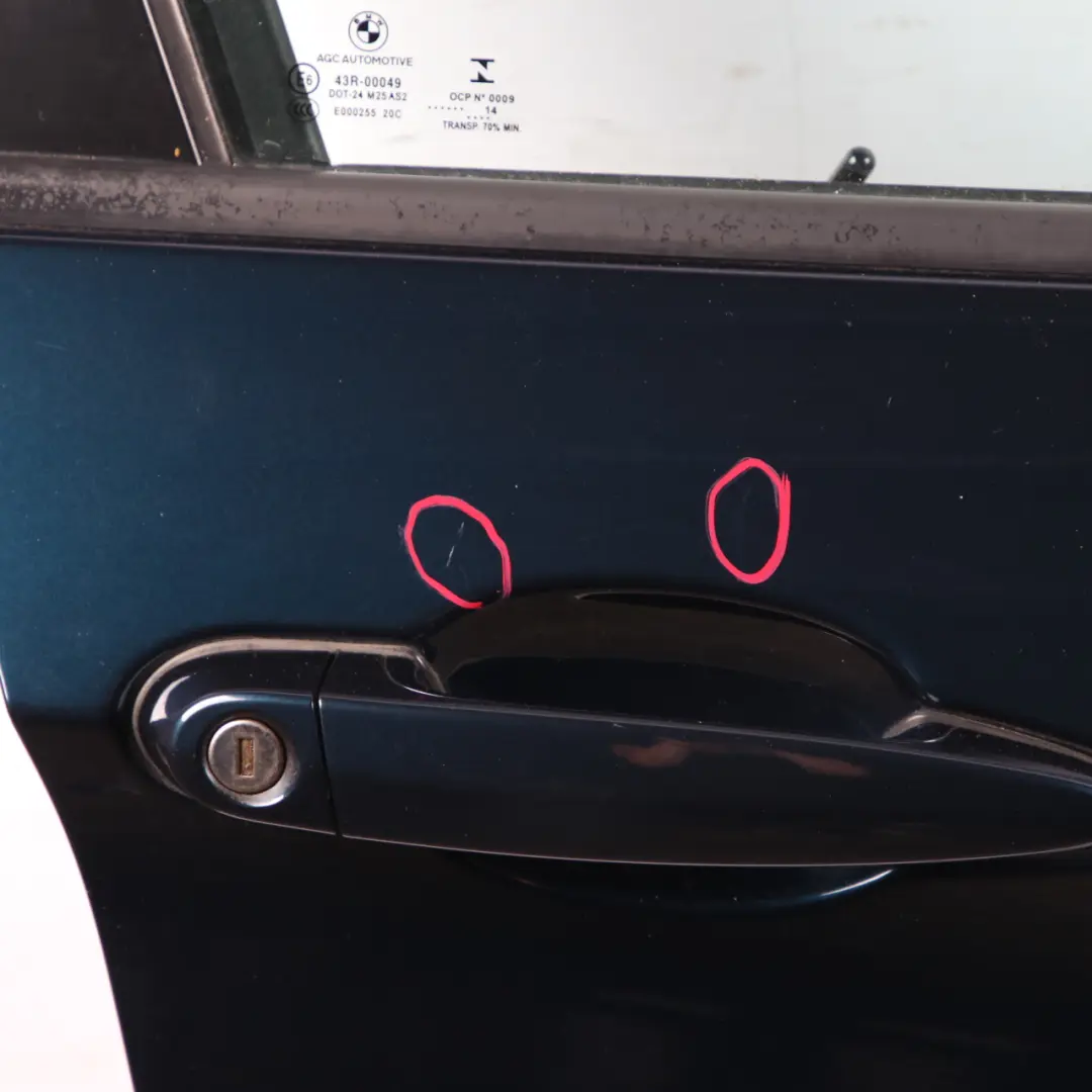 Door Front Right O/S Midnight Blue Metallic - B38 to BMW X1 E84 with Part number 7339358 BMW X1 E84 Door Front Right O/S Midnight Blue Metallic - B38 - SKU 7339358-MBM - Part number 7339358