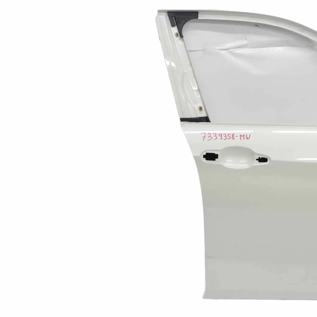 BMW X1 E84 Door Front Right O/S Mineral White Metallic - A96 - SKU 7339358-MW - Part number 7339358