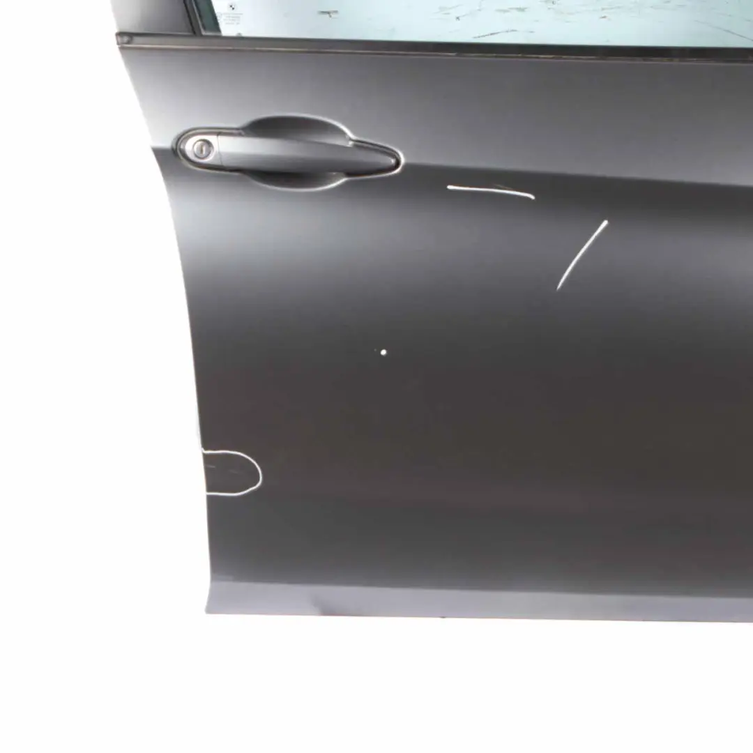 Door Front Right O/S Spacegrau Space Grey Metallic - A52 to BMW X1 E84 with Part number 7339358 BMW X1 E84 Door Front Right O/S Spacegrau Space Grey Metallic - A52 - SKU 7339358-SCG - Part number 7339358