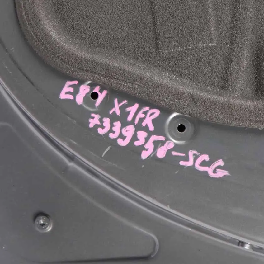 BMW X1 E84 Door Front Right O/S Spacegrau Space Grey Metallic - A52 - SKU 7339358-SCG - Part number 7339358