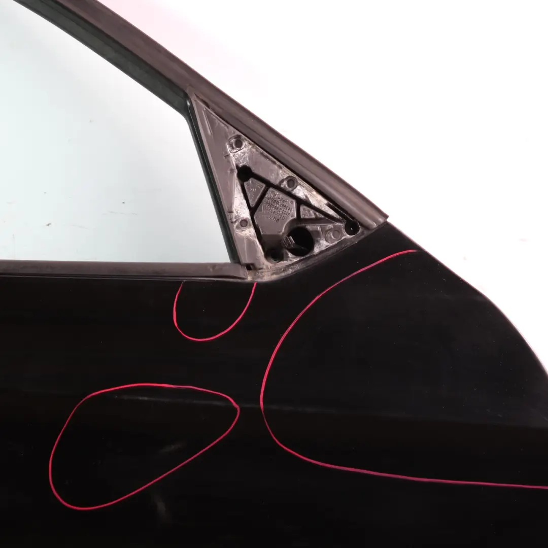 Door Front Right O/S Schwarz 2 Black - 668 to BMW X1 E84 with Part number 7339358 BMW X1 E84 Door Front Right O/S Schwarz 2 Black - 668 - SKU 7339358-SCH - Part number 7339358