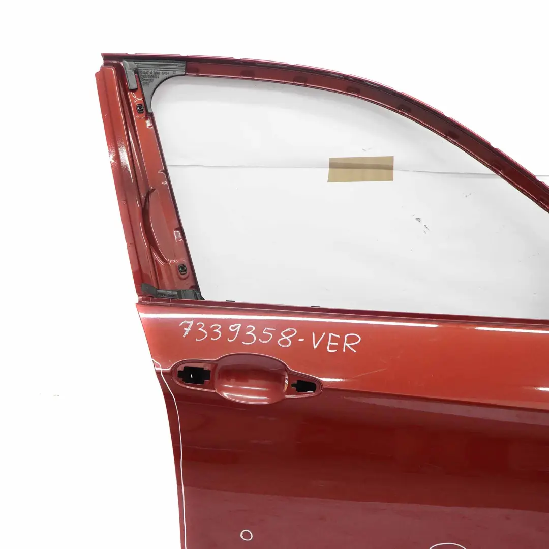 Drzwi Prawe Prawy Przód Vermilionrot do BMW X1 E84 o numerze 7339358 BMW X1 E84 Drzwi Prawe Prawy Przód Vermilionrot - SKU 7339358-VER - Numer Części 7339358