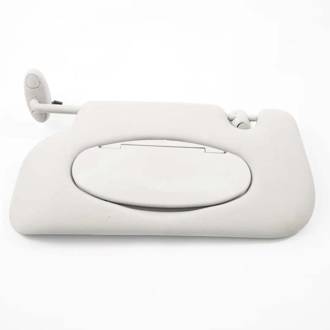 Mini Cooper One R55 R56 Sun Visor Mirror Illuminated Left N/S Hellgrau Grey - SKU 7339375-2 - Part number 7339375