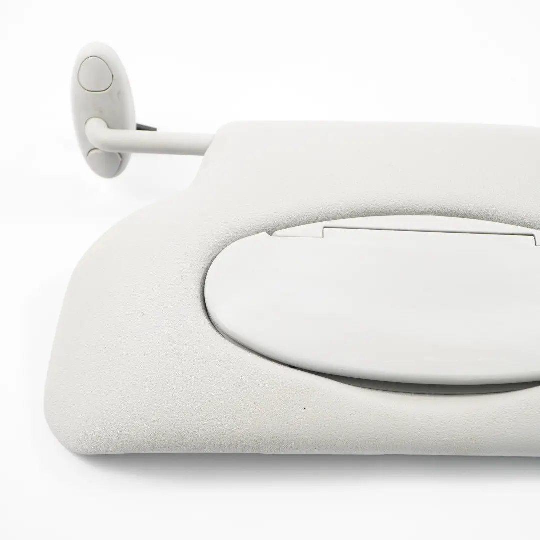 Mini Cooper One R55 R56 Sun Visor Mirror Illuminated Left N/S Hellgrau Grey - SKU 7339375-2 - Part number 7339375