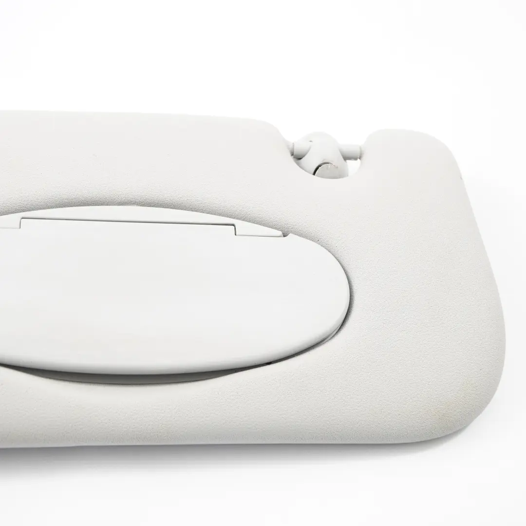 Mini Cooper One R55 R56 Sun Visor Mirror Illuminated Left N/S Hellgrau Grey - SKU 7339375-2 - Part number 7339375