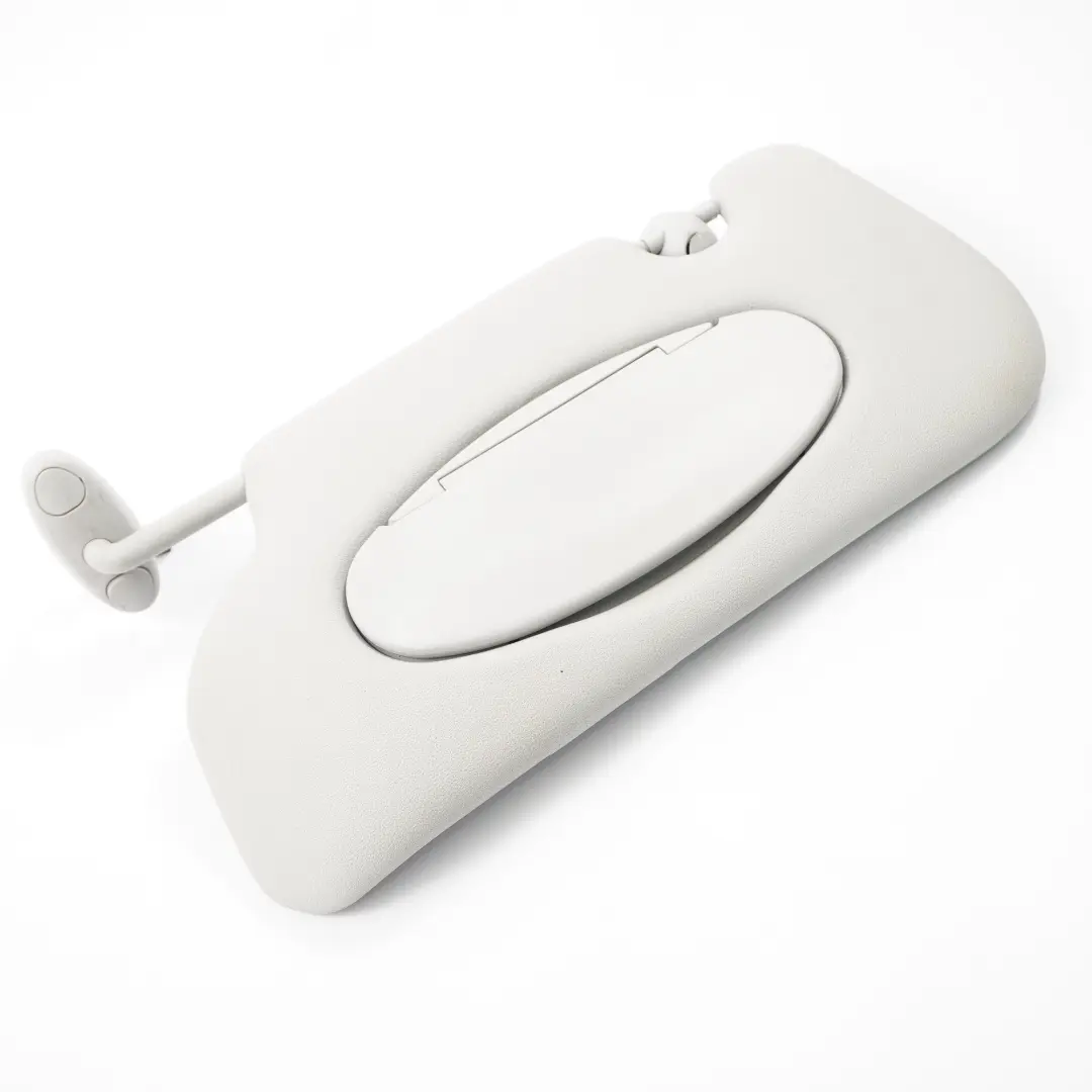 Mini Cooper One R55 R56 Sun Visor Mirror Illuminated Left N/S Hellgrau Grey - SKU 7339375-2 - Part number 7339375