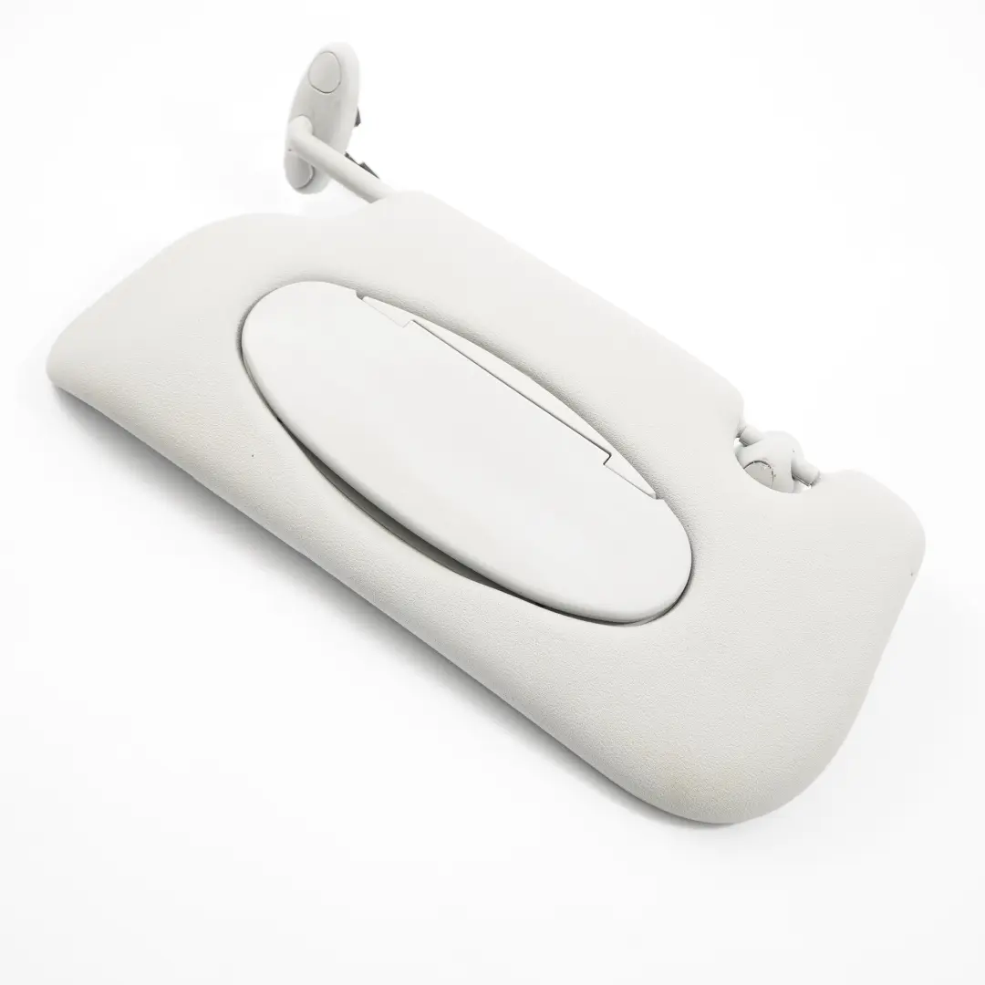 Mini Cooper One R55 R56 Sun Visor Mirror Illuminated Left N/S Hellgrau Grey - SKU 7339375-2 - Part number 7339375