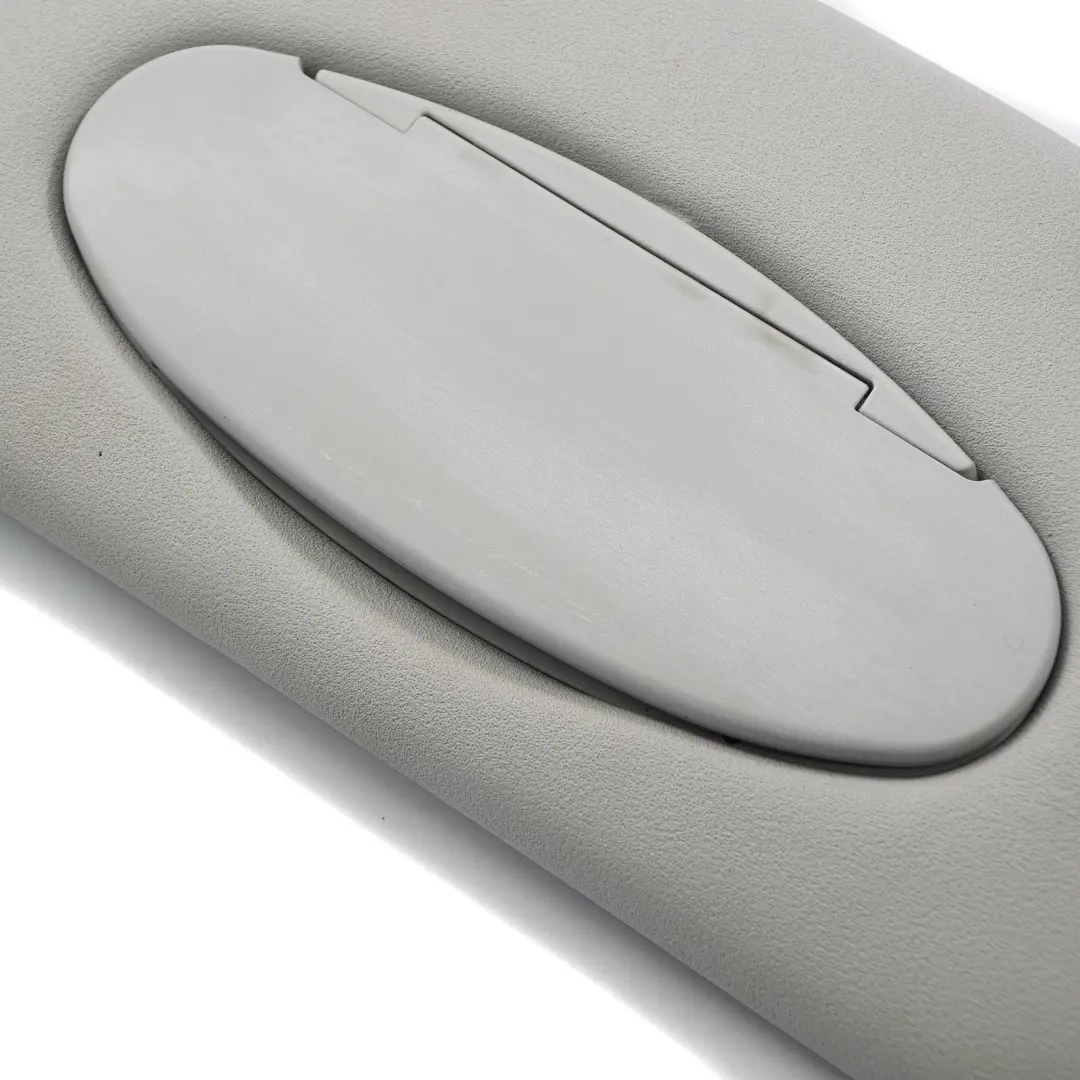 Mini Cooper One R55 R56 Sun Visor Mirror Illuminated Left N/S Hellgrau Grey - SKU 7339375-2 - Part number 7339375