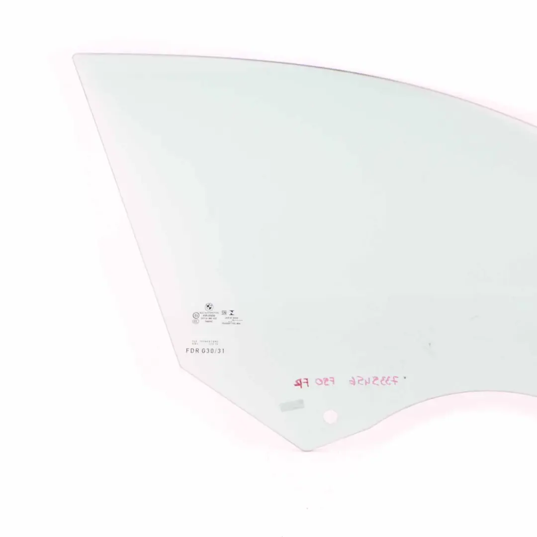Side Window BMW G30 G31 Door Front Right O/S Glass Glazing Green AS2 ESG to with Part number 7339456 Side Window BMW G30 G31 Door Front Right O/S Glass Glazing Green AS2 ESG - SKU 7339456 - Part number 7339456
