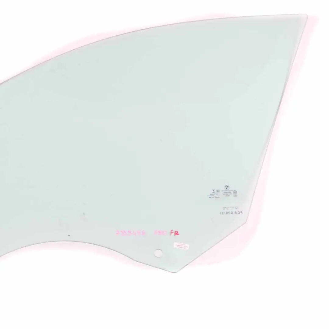 Side Window BMW G30 G31 Door Front Right O/S Glass Glazing Green AS2 ESG to with Part number 7339456 Side Window BMW G30 G31 Door Front Right O/S Glass Glazing Green AS2 ESG - SKU 7339456 - Part number 7339456