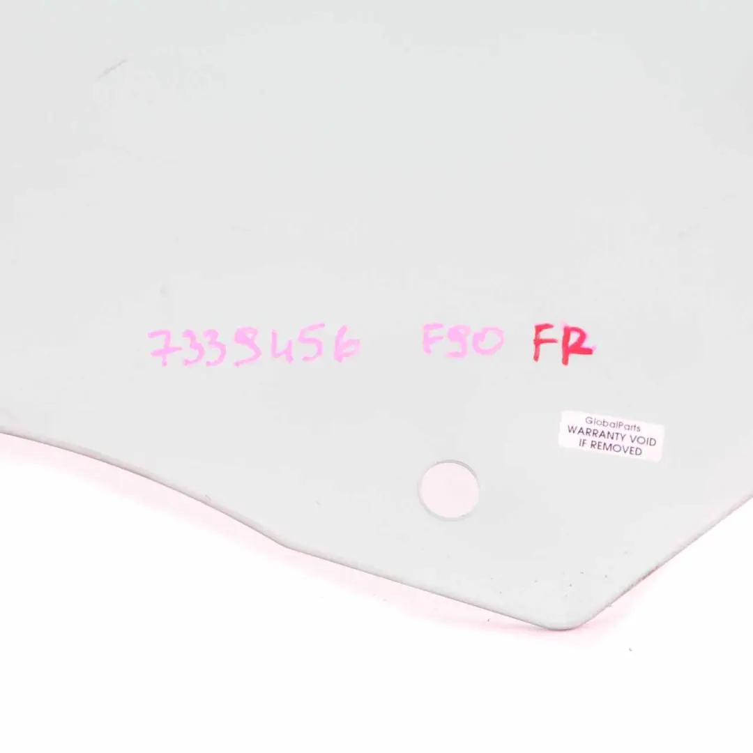  Side Window BMW G30 G31 Door Front Right O/S Glass Glazing Green AS2 ESG - SKU 7339456 - Part number 7339456