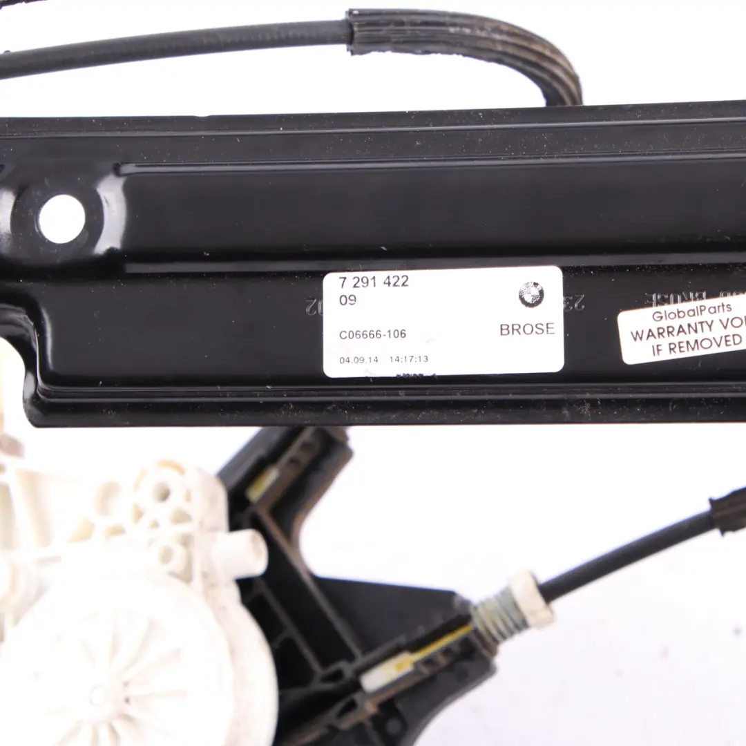 BMW F34 GT Podnośnik Szyby Prawy Tył 7291422 - SKU 7339590 - Numer Części 7339590